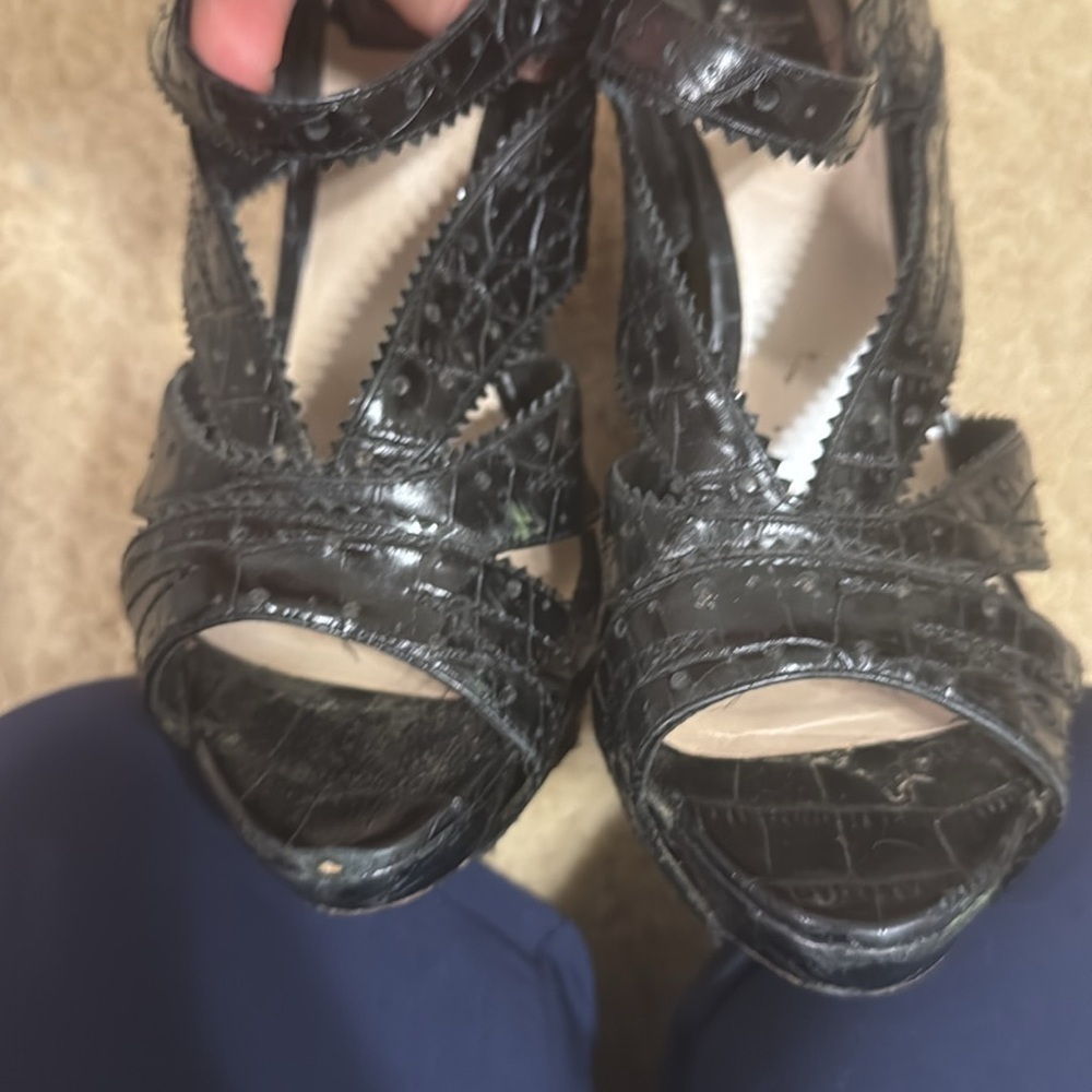 Vintage Christian Dior heels size 36 1/2 - Picture 8 of 9